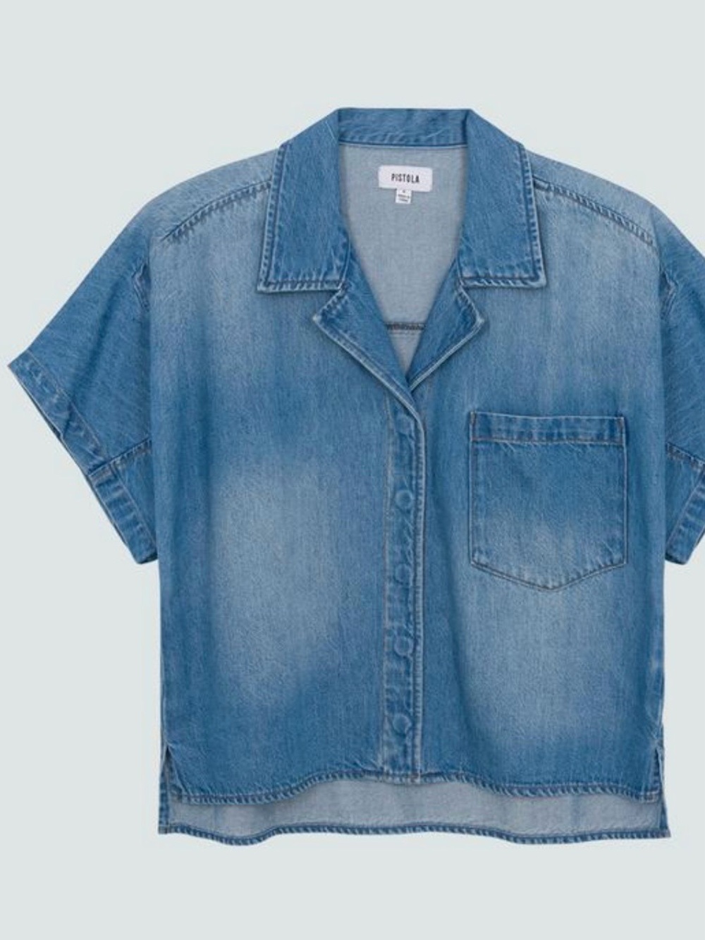 Pistola Denim Della Camp Shirt - Vista - Picture 2 of 5